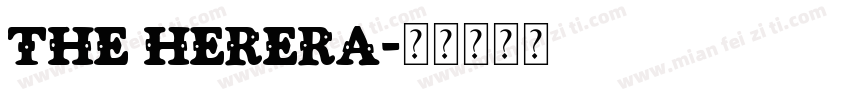 The Herera字体转换